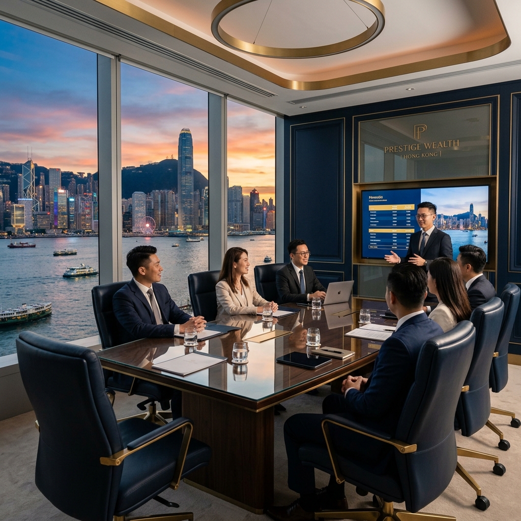 香港中环 IFC 38 楼嘉德私密会客室实景